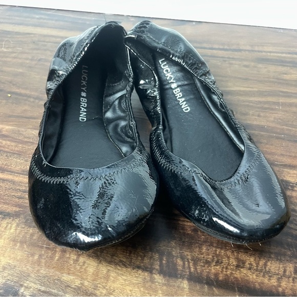 Lucky Brand Size 6 M Patent Leather Ballet Flat - Picture 2 of 12